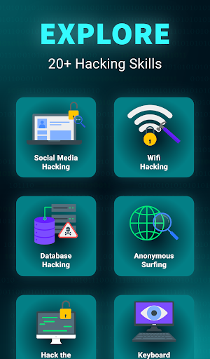 Learn Ethical Hacking: HackerX MOD APK hackerx_1.5.1 (Pro Unlocked) screenshot 2