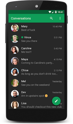 Chomp SMS MOD screenshot 2