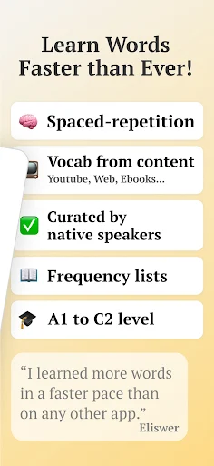 Vocabulary flashcards: Vocabuo MOD screenshot 2