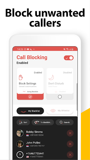 Call Blocker – Block Numbers MOD screenshot 2