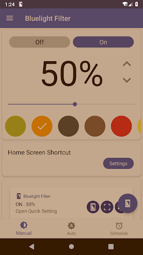 Bluelight Filter for Eye Care MOD screenshot 2