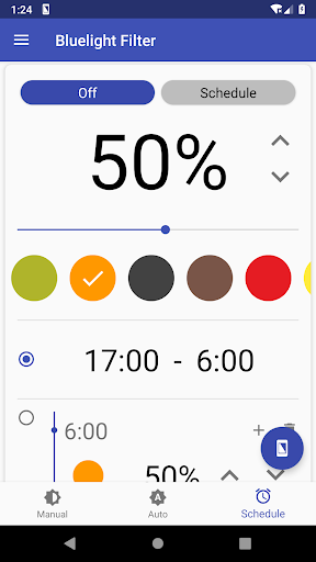 Bluelight Filter for Eye Care MOD screenshot 3