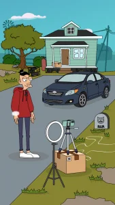 Lamar – Idle Vlogger (MOD, Unlimited Money) screenshot 3