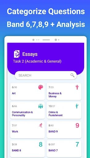 IELTS Writing MOD screenshot 3