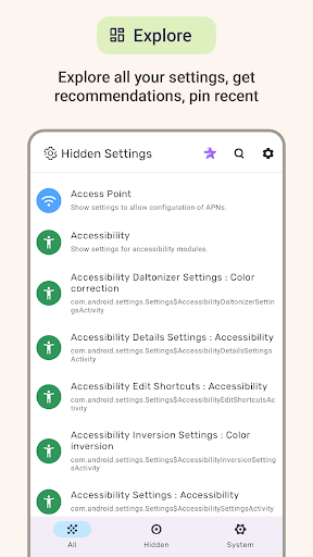Hidden Settings MOD screenshot 3