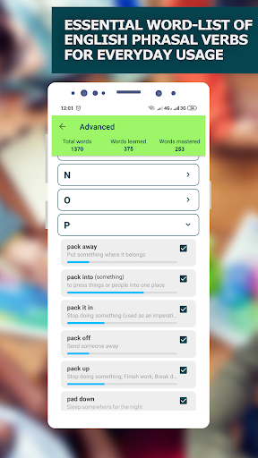 English Phrasal Verbs MOD screenshot 3