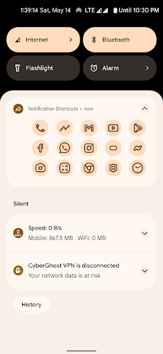 Notification Shortcuts MOD screenshot 3