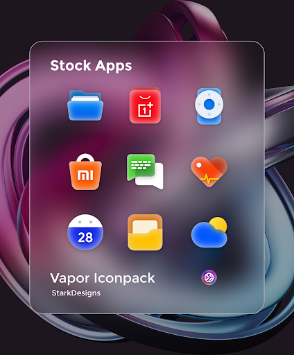 Vapor IconPack MOD screenshot 3