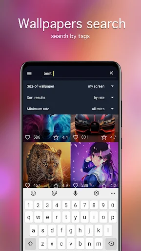 7Fon: Wallpapers MOD screenshot 3