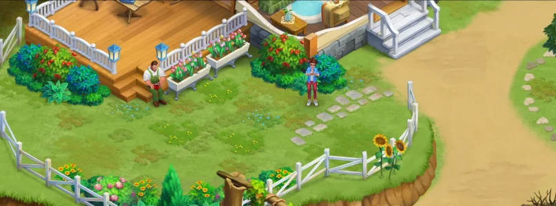 Farmscapes (MOD, Unlimited Horseshoes) screenshot 3