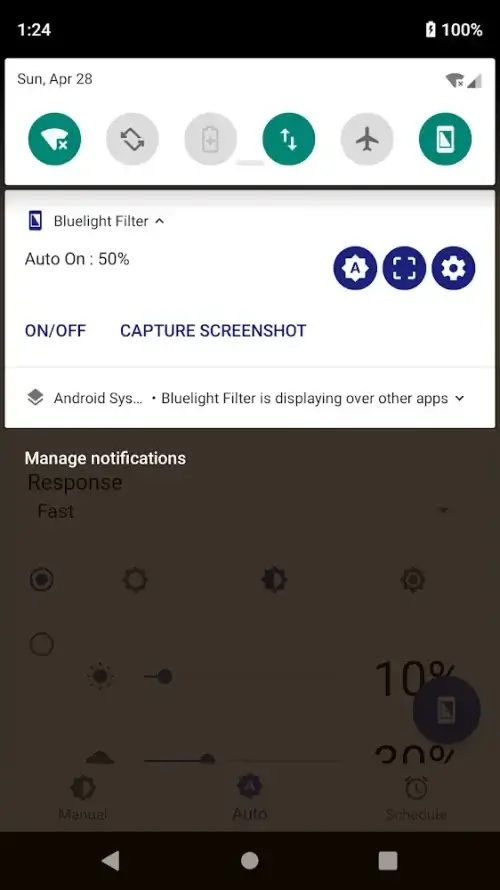 Bluelight Filter for Eye Care screenshot 3