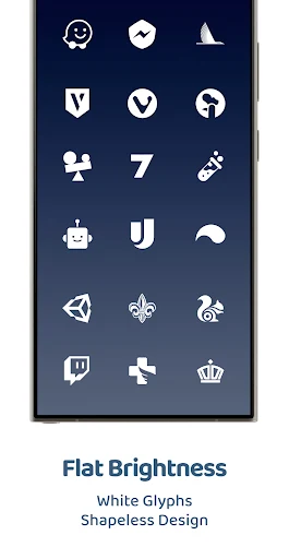 White Moonlight – Icon Pack screenshot 3
