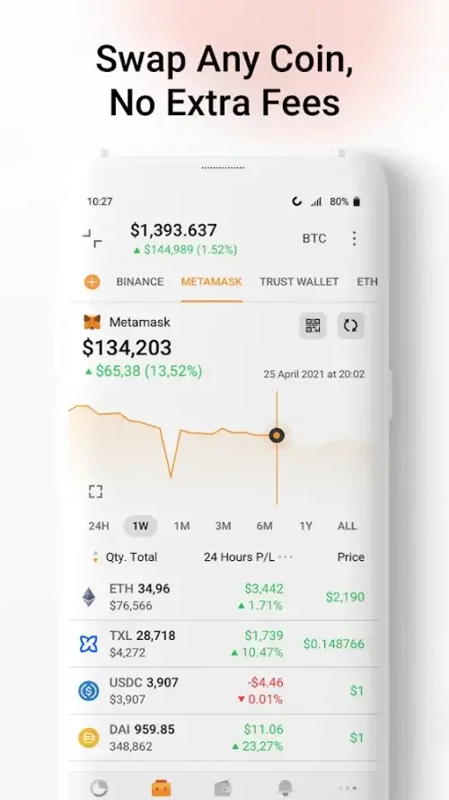 Crypto Tracker – Coin Stats screenshot 3