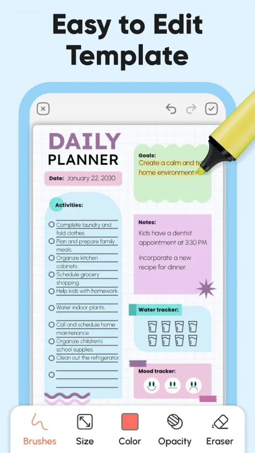 Daily Planner and Journal (PlanWiz) screenshot 3