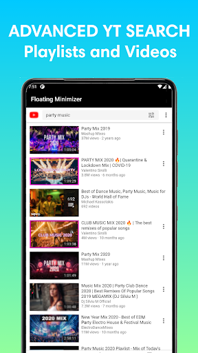 Floating Minimizer Tube screenshot 3