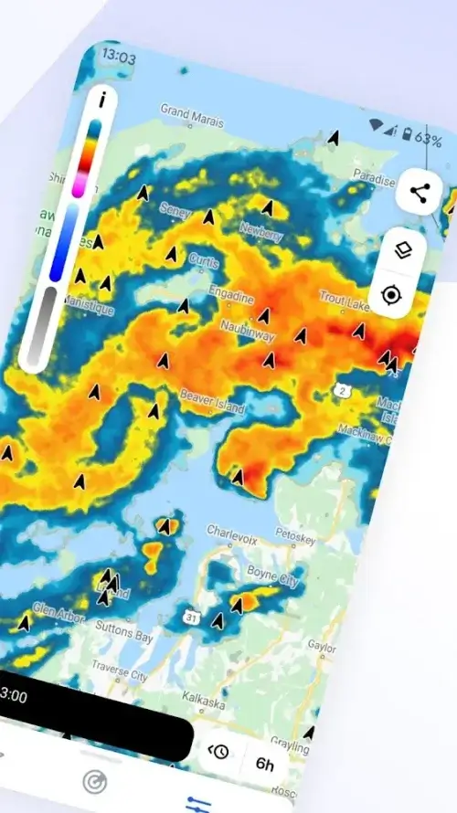 RainViewer: Weather Radar Map screenshot 3