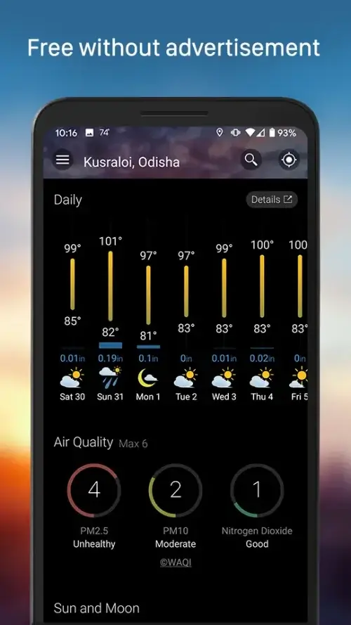 Weawow screenshot 3