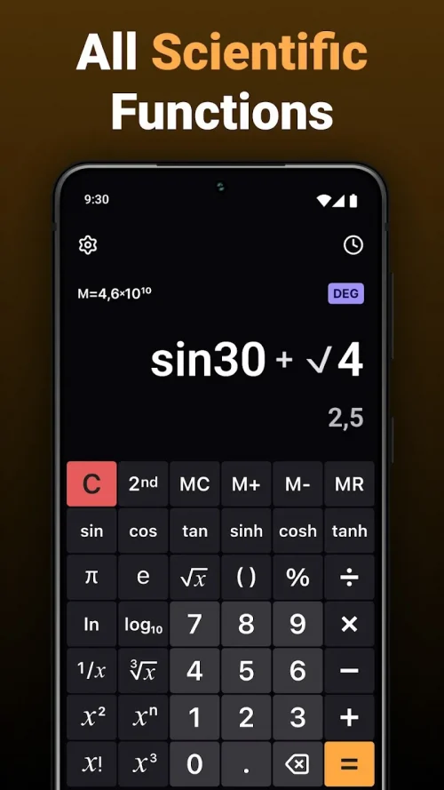Calculator One screenshot 3