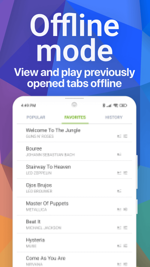 Songsterr Guitar Tabs & Chords screenshot 3