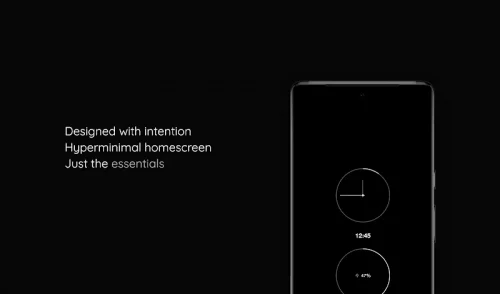 Mono KLWP screenshot 3