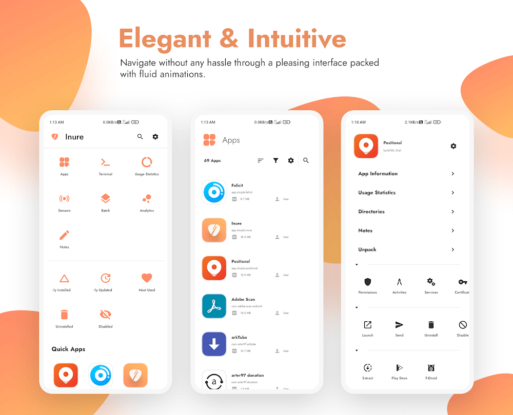 Inure App Manager screenshot 3