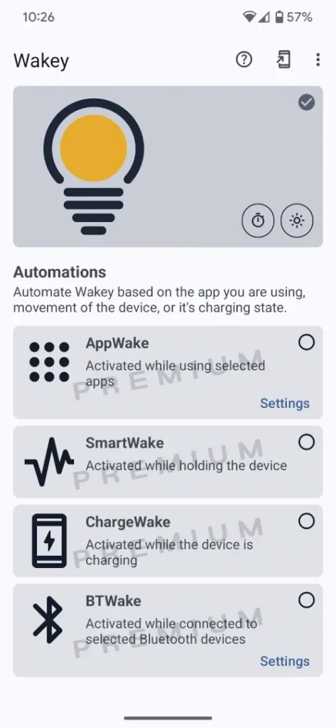 Wakey: Keep Screen On screenshot 3