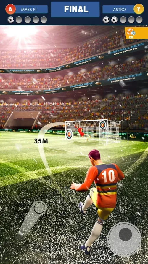 Soccer Kicks Strike Game screenshot 3