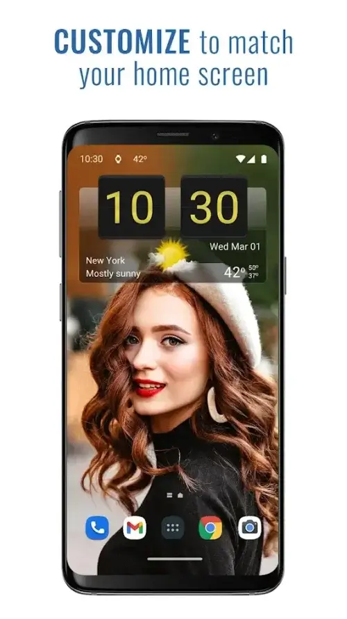 Sense Flip Clock & Weather screenshot 3