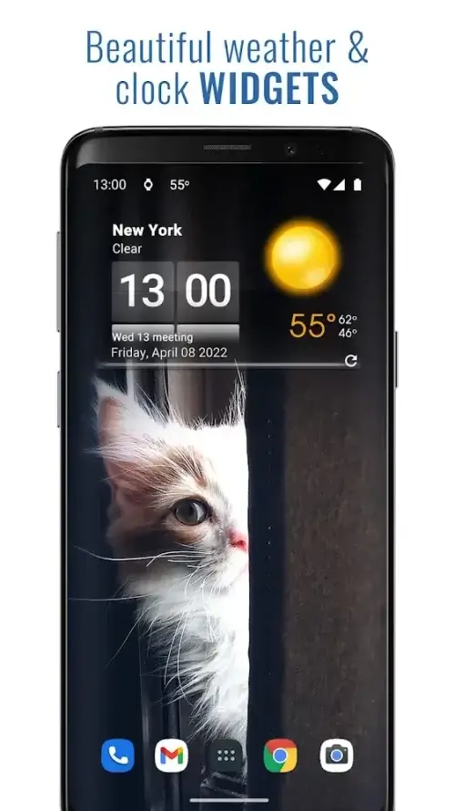 3D Sense Clock & Weather screenshot 3