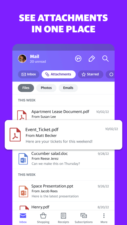 Yahoo Mail – Organized Email screenshot 3