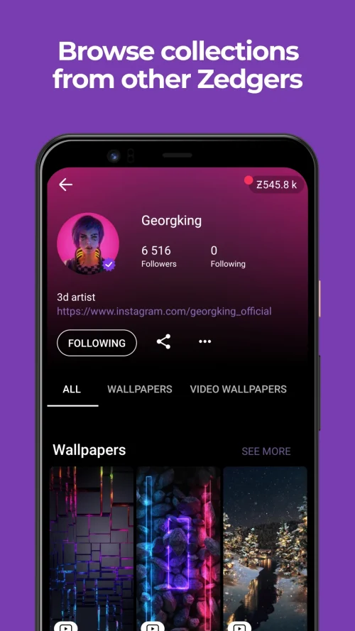 ZEDGE screenshot 3