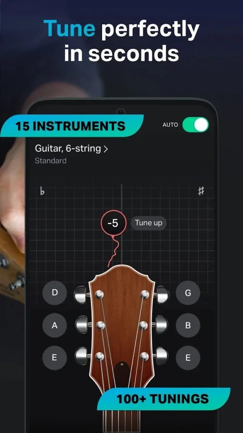 GuitarTuna: Tune & Play Guitar screenshot 3