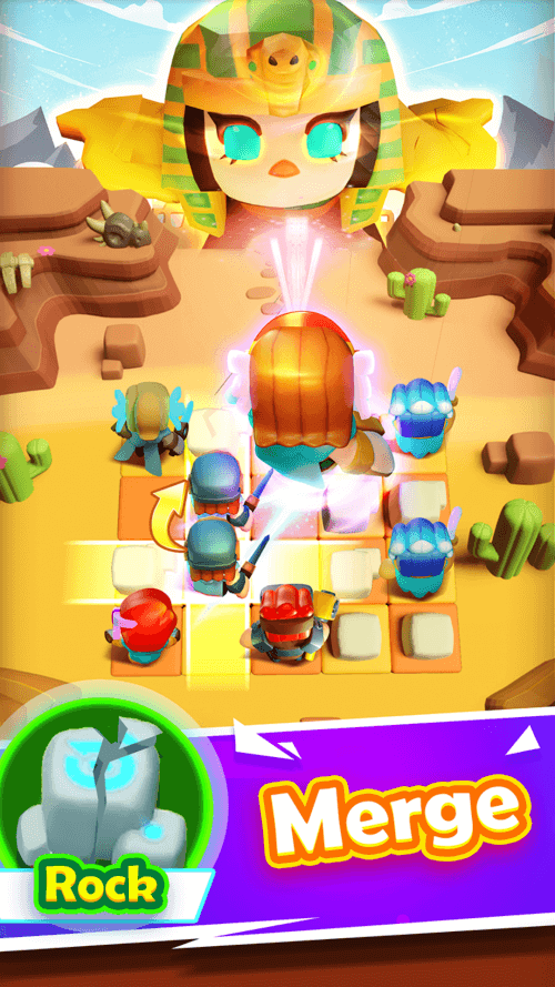 Merge War – Army Draft Battler screenshot 3