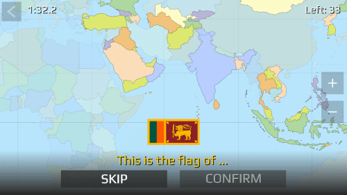 World Map Quiz screenshot 3