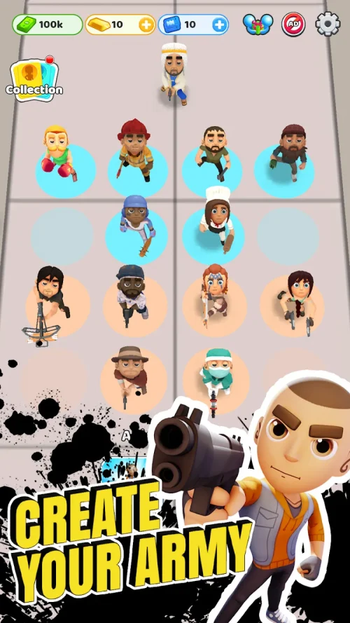 Survivor Idle Run: Z-RPG Game screenshot 3
