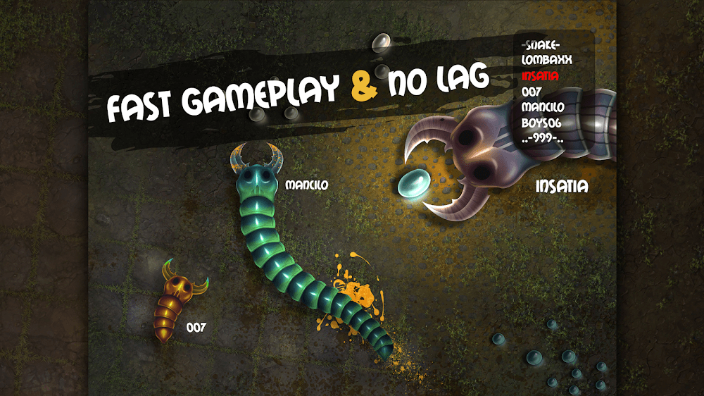 Insatiable.io -Slither Snakes screenshot 3