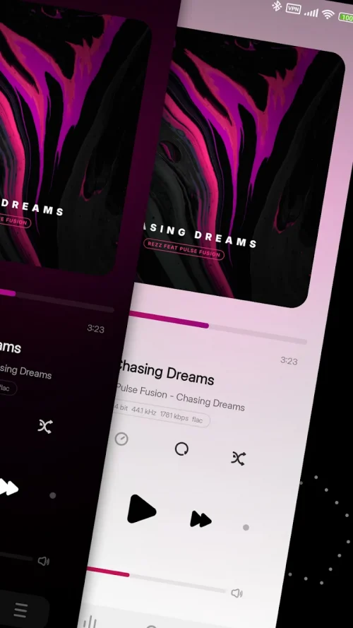 Proxima – Poweramp Skin screenshot 3