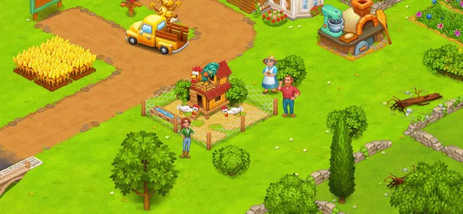 Farm Town: Happy Farming Day (MOD, Unlimited Money) screenshot 3
