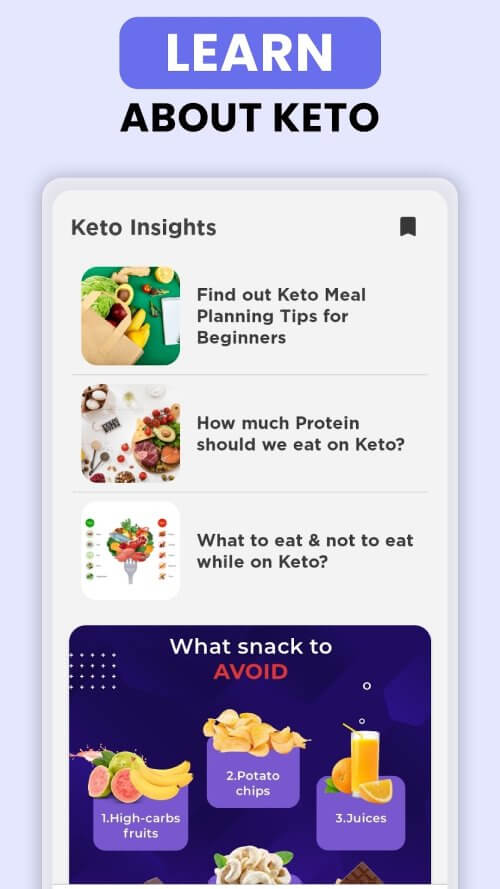 Keto Manager Keto Diet Tracker screenshot 3