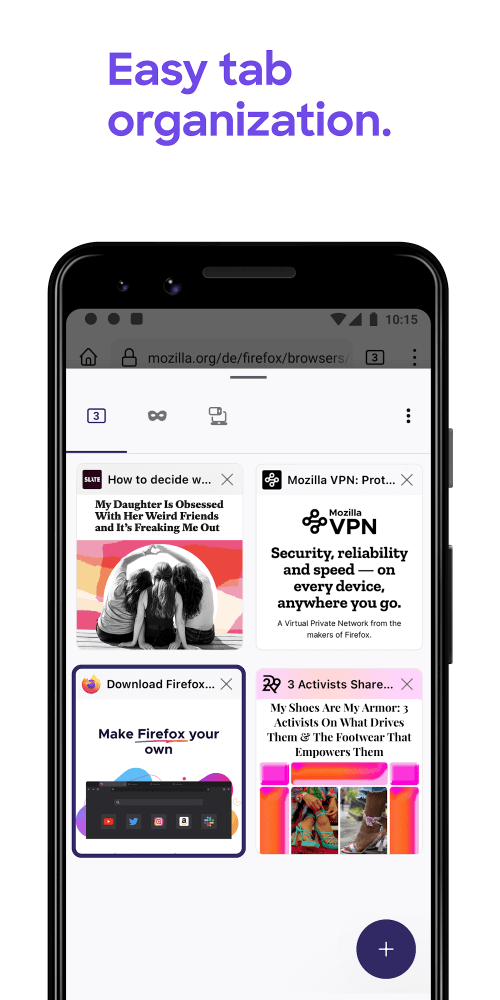Firefox Fast screenshot 3