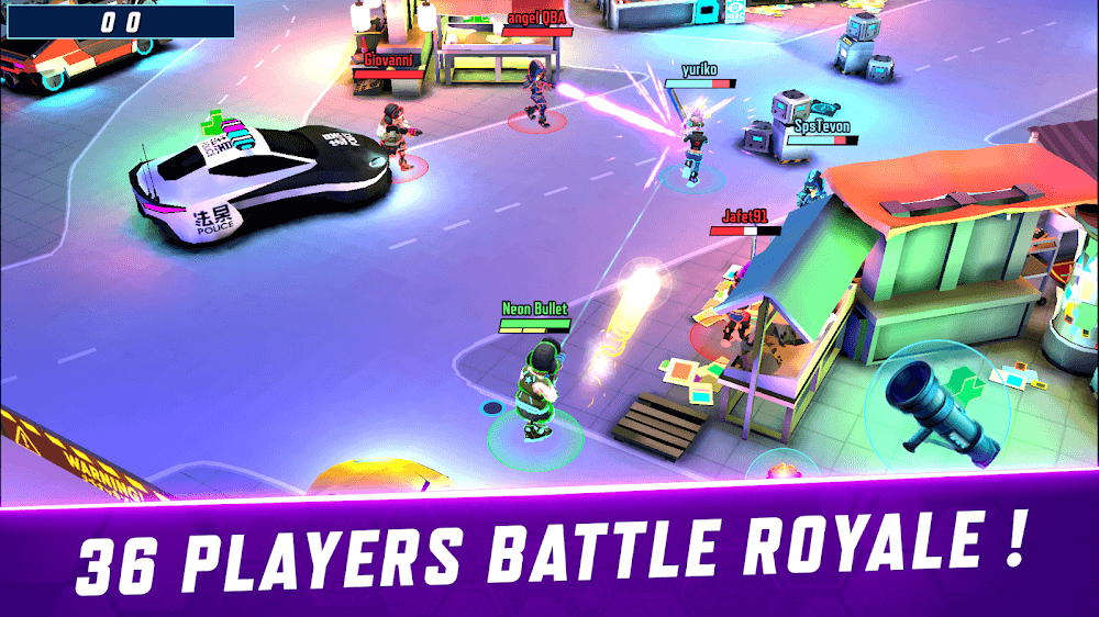 Gridpunk Battle Royale screenshot 3