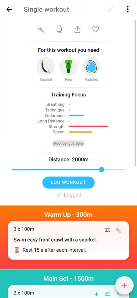Swim Coach – Swimming Workouts screenshot 3