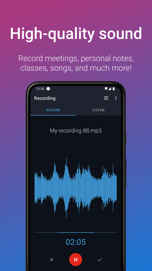 Easy Voice Recorder Pro MOD screenshot 3