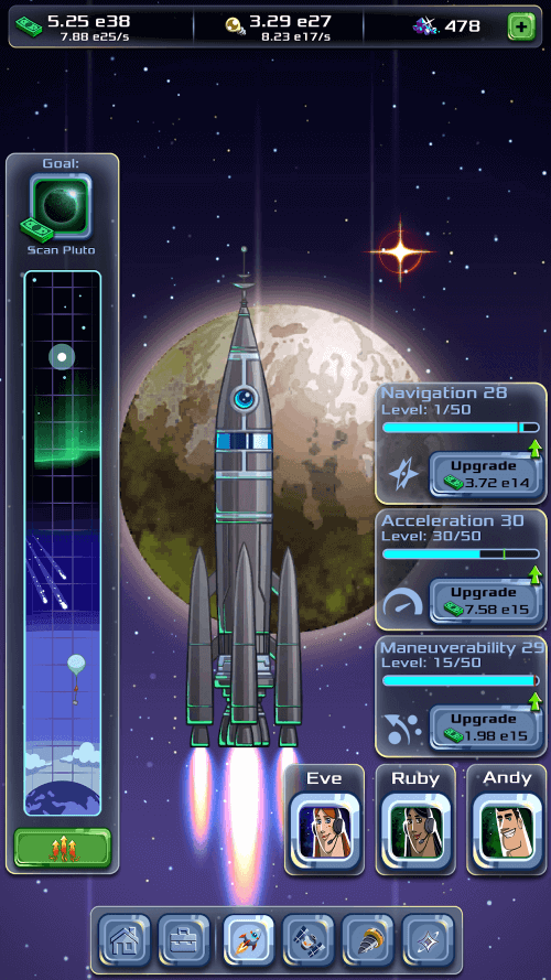 Idle Tycoon: Space Company screenshot 3