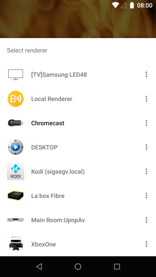 BubbleUPnP screenshot 3