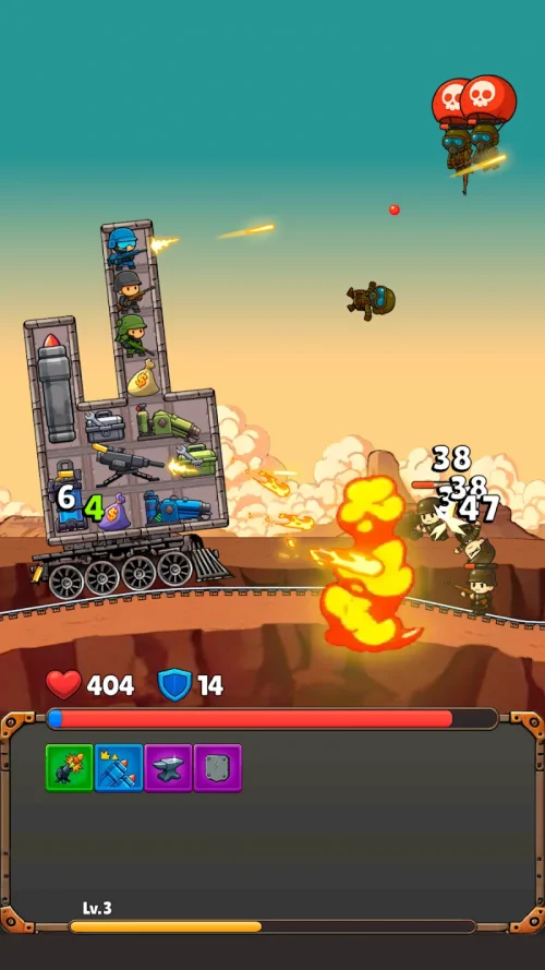 Train Attack: Merge War screenshot 3