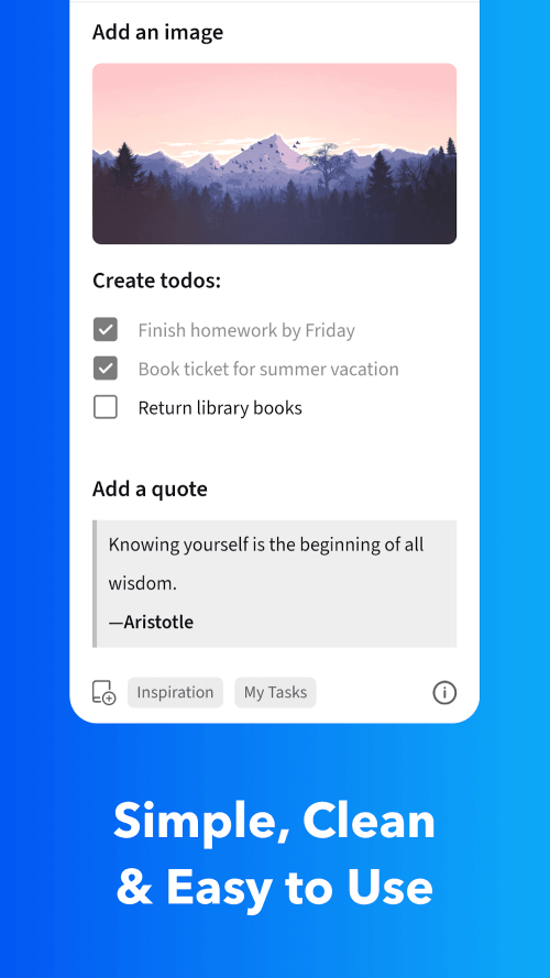 UpNote – notes, diary, journal screenshot 3