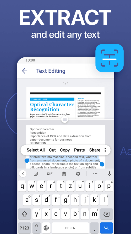 iScanner – PDF Scanner App screenshot 3