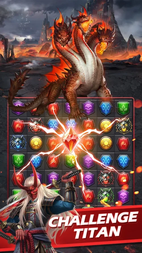 MythWars & Puzzles: RPG Match3 screenshot 3