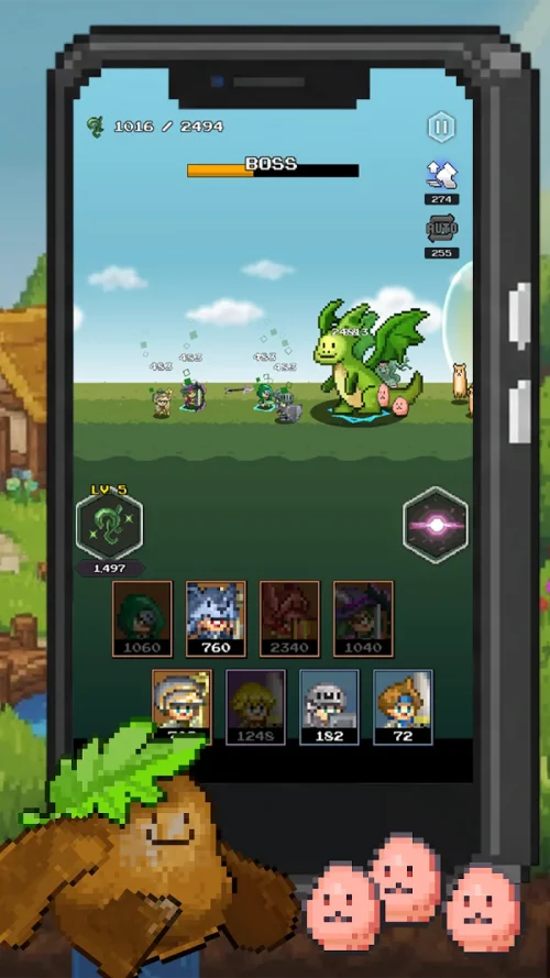 Wagle Squad: Pixel Swarm screenshot 3